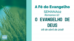 Read more about the article O evangelho de Deus