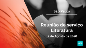 Read more about the article Aperfeiçoamento do serviço de literatura da Igreja em São Paulo