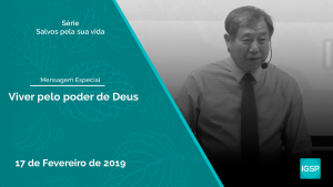 Read more about the article Viver pelo poder de Deus