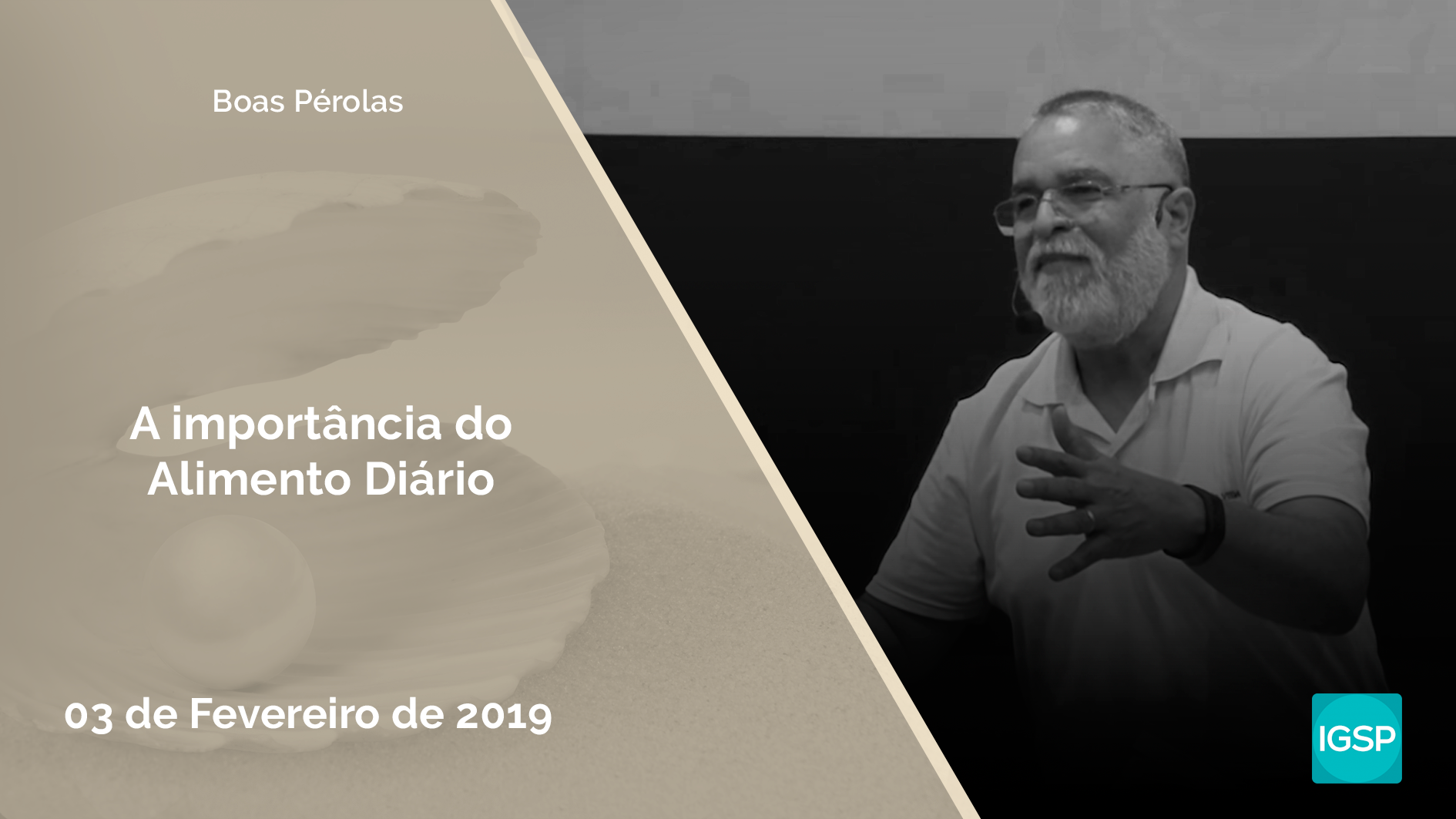 You are currently viewing Boas Pérolas – A importância do Alimento Diário