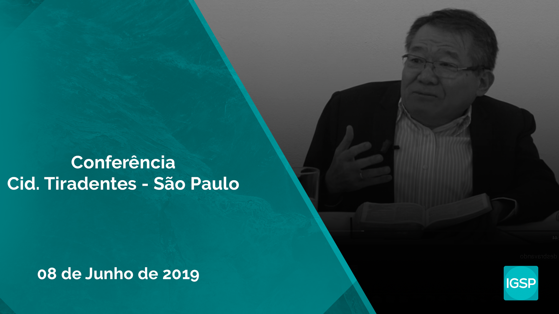 You are currently viewing Conferência em São Paulo – Cidade Tiradentes