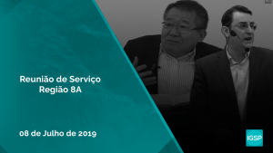 Read more about the article Reunião de serviço região 8A – Julho 2019