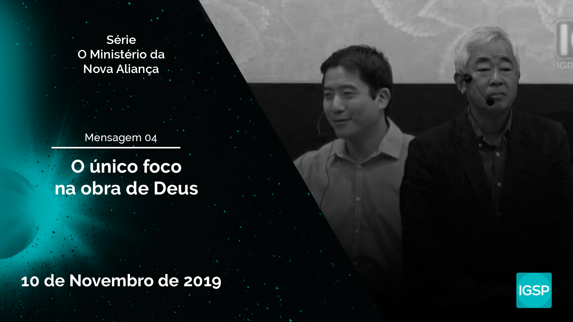 Read more about the article O único foco na obra de Deus